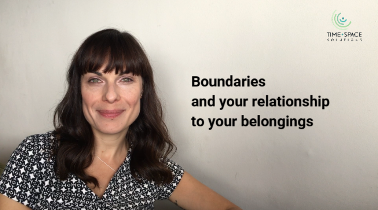 Setting Boundaries – Boundaries and Your Relationship To Your Belongings