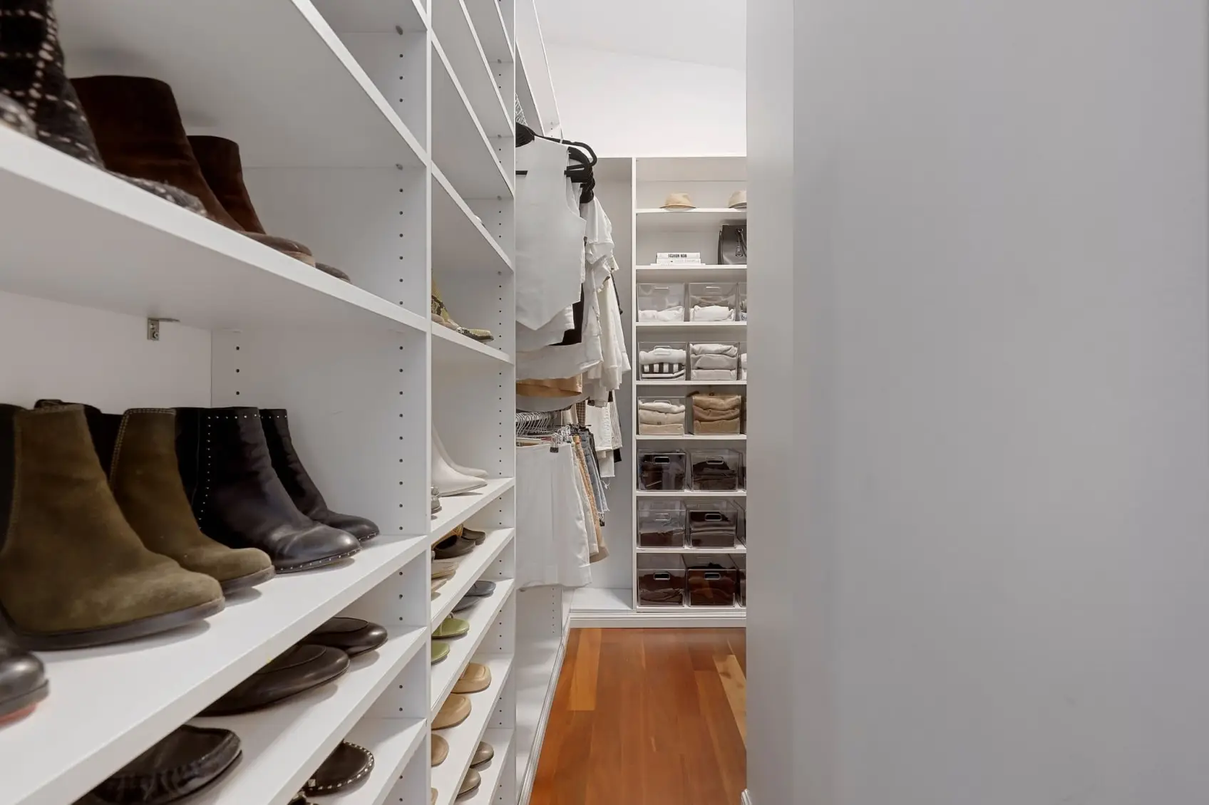 Closet storage